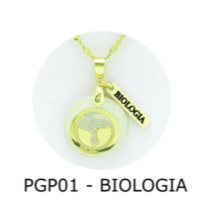Pingente de Profissão – Biologia com Resina - PGP01