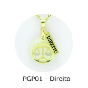 Pingente de Profissão – Direito com Resina - PGP01