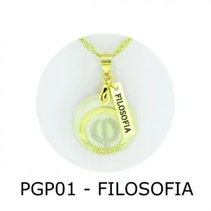 Pingente de Profissão – Filosofia com Resina - PGP01