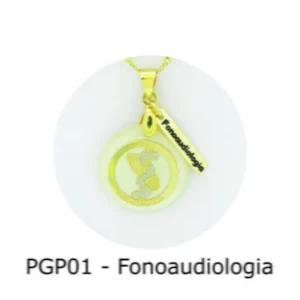 Pingente de Profissão – Fonoaudiologia com Resina - PGP01