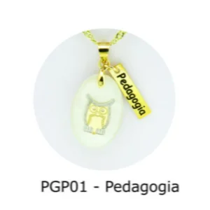 Pingente de Profissão – Pedagogia com Resina - PGP01