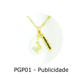 Pingente de Profissão – Publicidade com Resina - PGP01