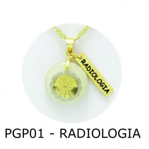 Pingente de Profissão – Radiologia com Resina - PGP01