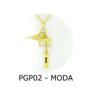 Pingente de Profissão – Moda sem Resina - PGP02
