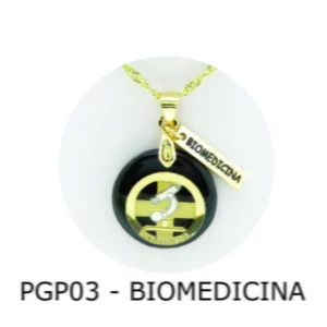 Pingente de Profissão Biomedicina com Resina – PGP03