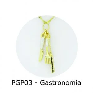 Pingente de Profissão – Gastronomia sem Resina - PGP03