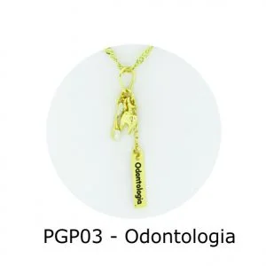 Pingente de Profissão – Odontologia sem Resina - PGP03