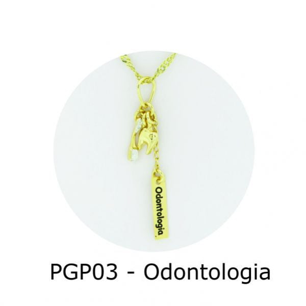 Pingente de Profissão – Odontologia sem Resina - PGP03