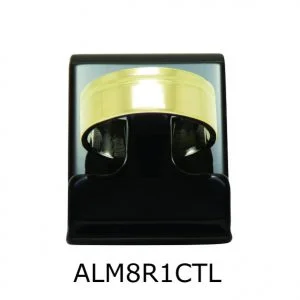 Aliança de Moeda Antiga Reta 8MM com Revestimento em Prata com 1 Canaleta no Torno Lateral - ALM8R1CTL