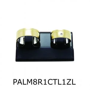 Par de Aliança de Moeda Antiga Reta 8MM Revestida em Prata com 1 Canaleta no Torno Lateral e 1 Zircônia ao Lado