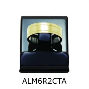 Aliança de Moeda Antiga Reta 6MM com Revestimento em Prata com 2 Canaletas no Torno Abertas - ALM6R2CTA