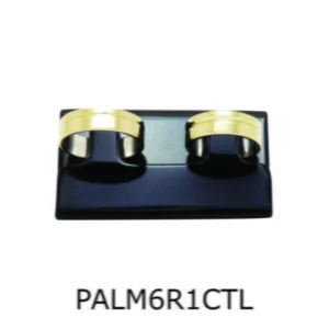 Par de Aliança de Moeda Antiga Reta 6MM com Revestimento em Prata com 1 Canaleta no Torno Lateral - PALM6R1CTL