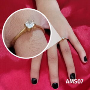 Anel Solitário de Moeda Antiga – AMS07