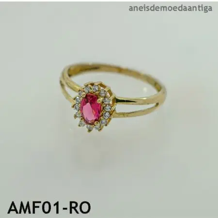 Anel de Moeda Antiga Tipo Formatura – AMF01- RO