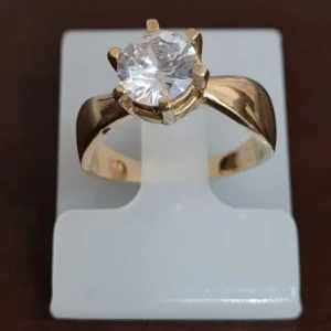 Anel Solitário de Moeda Antiga – AMS20