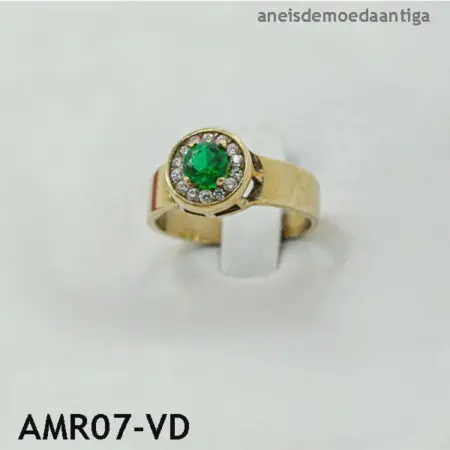 Anel Redondo de Moeda Antiga AMR07-VD